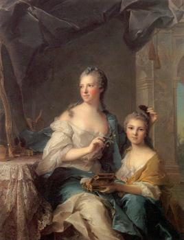 讓 馬尅 納迪爾 Madame Marsollier and Her Daughter 讓 馬尅 納迪爾 Madame Marsollier and Her Daughter